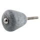 Round Grey Stone Dresser Knobs